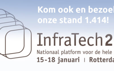 Bezoek onze stand tijdens InfraTech!