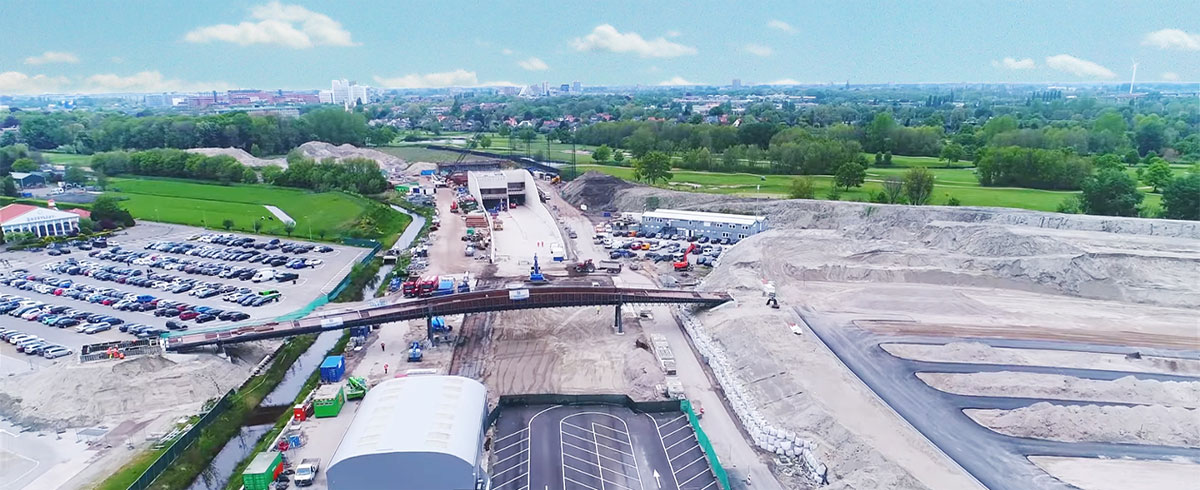 Rotterdamse Baan aanleg in goede banen