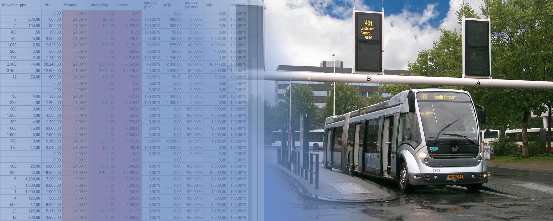Eindhoven HOV 3 trace kostenramingen Nimas